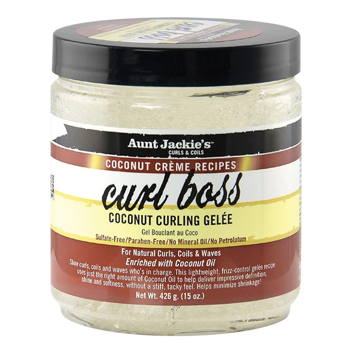 AUNT JACKIE'S Curl Boss Coconut Curling Gelee (15oz)⁠