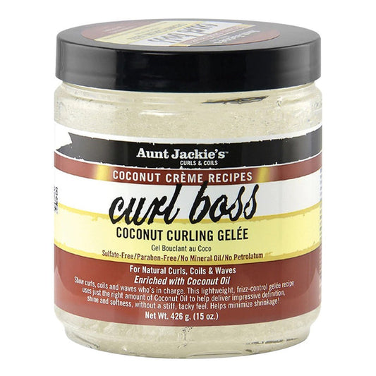 AUNT JACKIE'S Curl Boss Coconut Curling Gelee (15oz)⁠