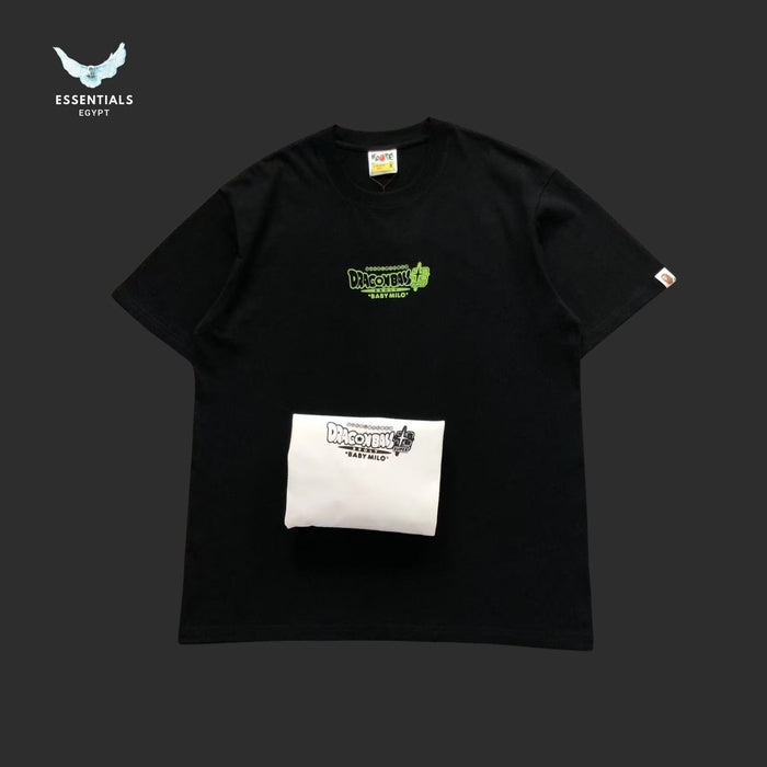 BAPE x Dragon Ball Z Super Saiyan Vegeta & Son Goku Baby Milo Tee