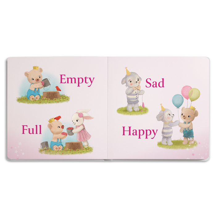Bitty Baby® Doll #5 in Pastel Blue + Bear Friend & Board Book