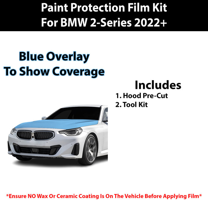 Fits BMW 2 Series Coupe 2022+ Precut Premium Paint Protection Film Clear Bra PPF Decal Film Kit Cover - Bogar Tech Designs