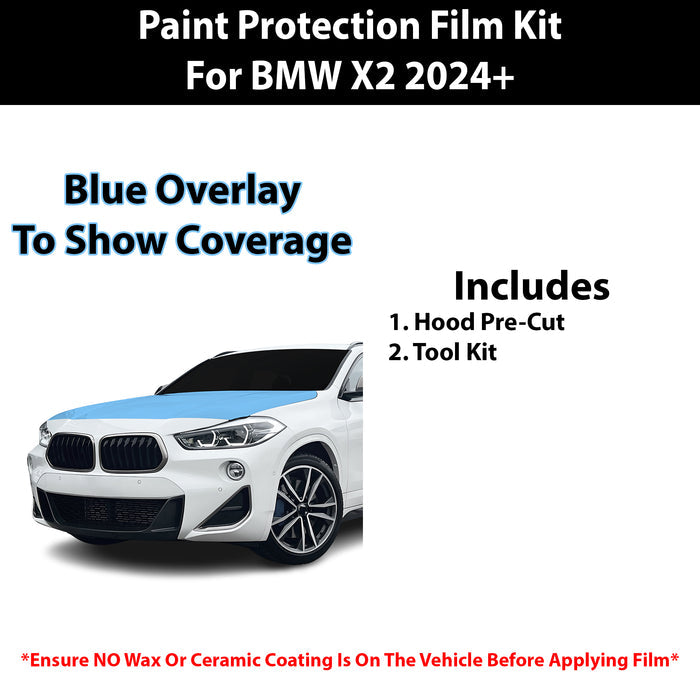 Fits BMW X2 (M35i) 2024+ Precut Premium Paint Protection Film Clear Bra PPF Decal Film Kit Cover - Bogar Tech Designs