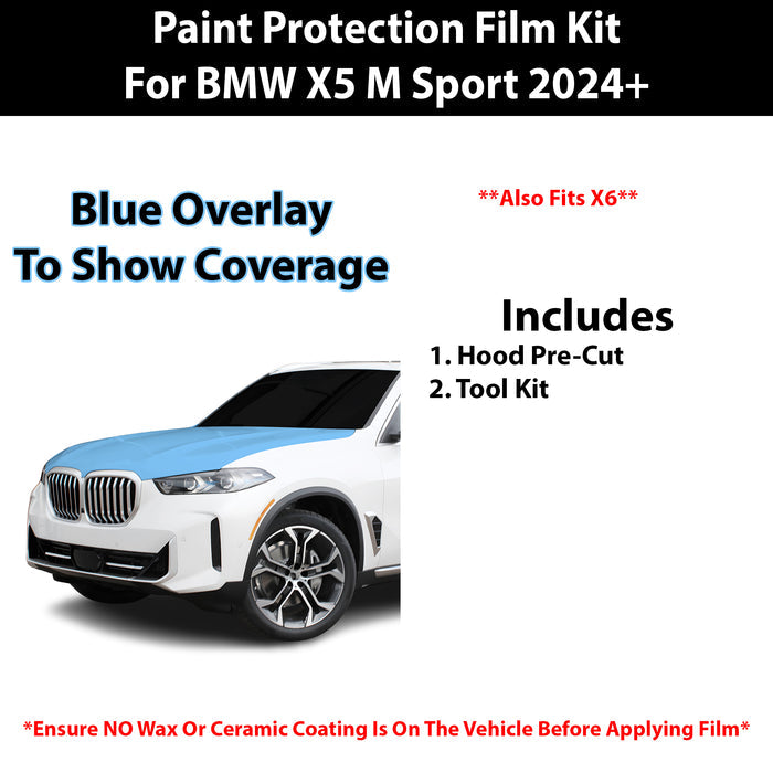 Fits BMW X5 M Sport 2024+ Precut Premium Paint Protection Film Clear Bra PPF Decal Film Kit - Bogar Tech Designs