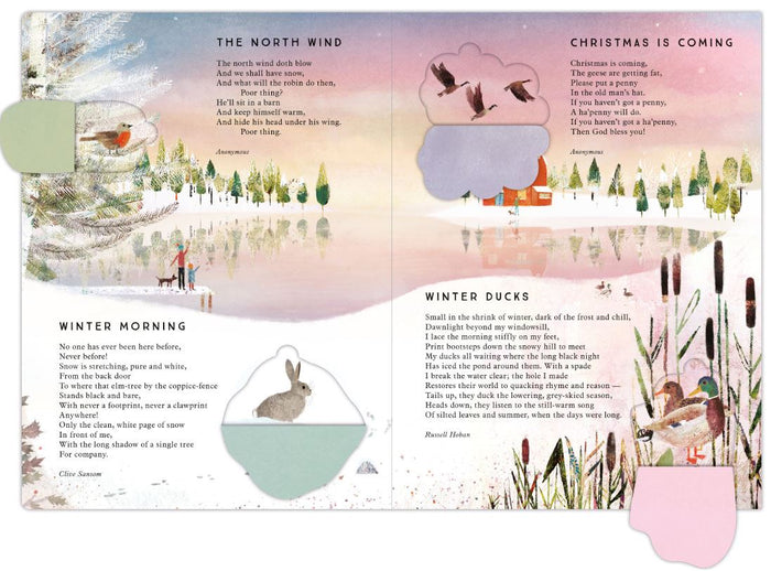 Book -  Tis The Season (Advent Calendar Poems) - Spread 2