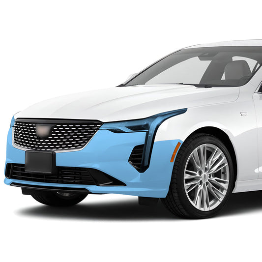 Precut Premium Paint Protection Film Clear Bra PPF Decal Film Kit Cover Fits Cadillac CT4 2020 - 2024 - Bogar Tech Designs