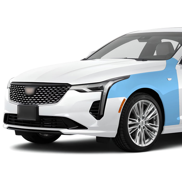 Precut Premium Paint Protection Film Clear Bra PPF Decal Film Kit Cover Fits Cadillac CT4 2020 - 2024 - Bogar Tech Designs
