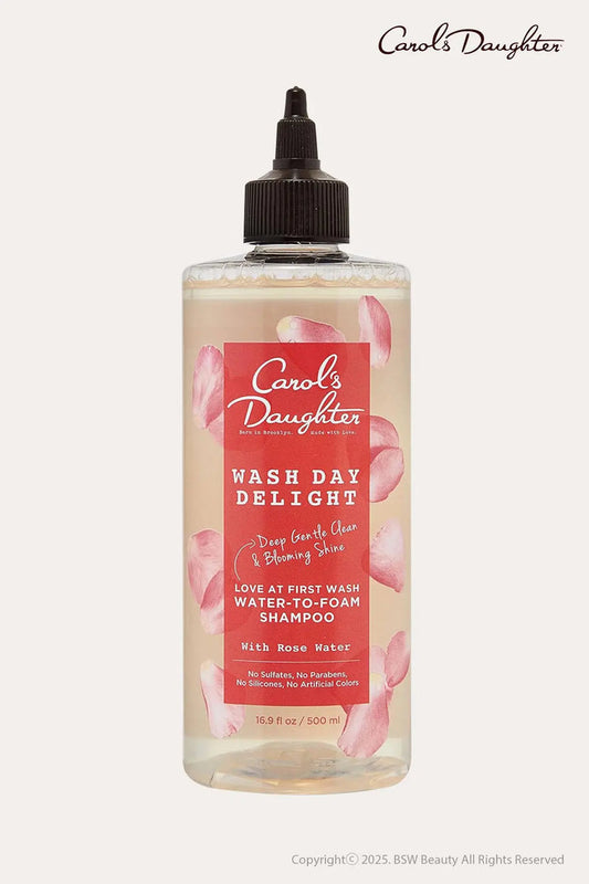 CAROLS DAUGHTER WASH DAY DELIGHT SULFATE FREE SHAMPOO WITH ROSE WATER 16.9oz - BSW BEAUTY CANADA