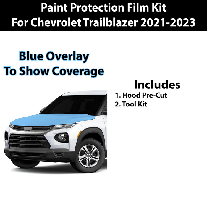 Fits Chevy Trailblazer 2021 - 2023 Precut Premium Paint Protection Film Clear Bra PPF Decal Film Kit Coverage - Bogar Tech Designs