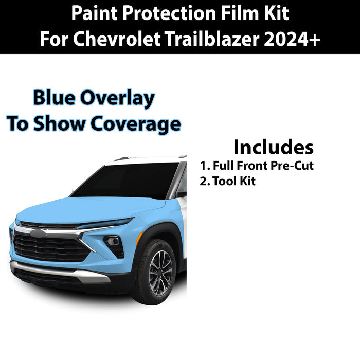 Fits Chevy Trailblazer 2024+ Precut Premium Paint Protection Film Clear Bra PPF Decal Film Kit Coverage - Bogar Tech Designs