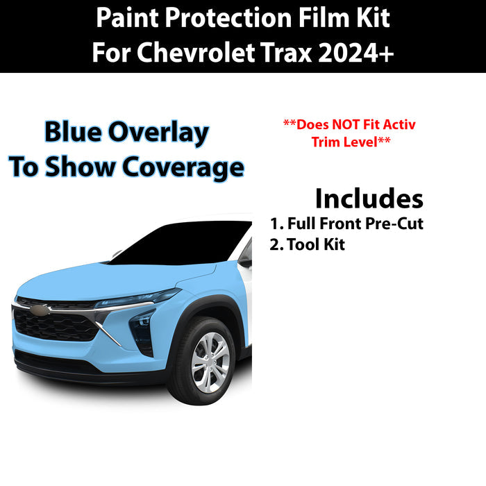 Fits Chevy Trax 2024+ Precut Premium Paint Protection Film Clear Bra PPF Decal Film Kit Coverage - Bogar Tech Designs