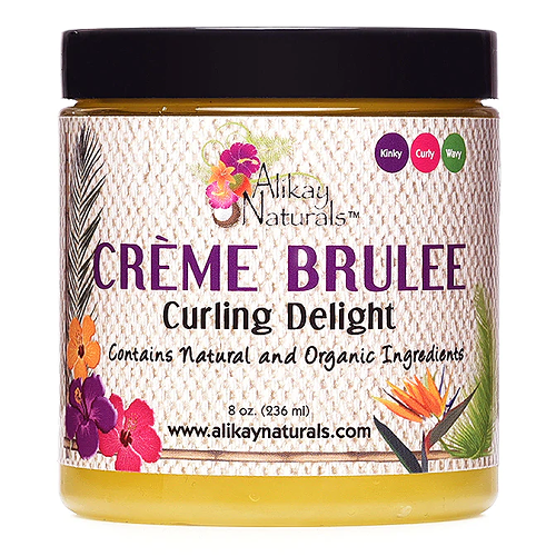 CRÈME BRULEE Curling Delight 8oz by ALIKAY NATURALS