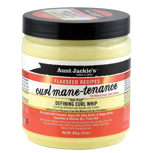 Curl Mane-Tenance Flaxseed recipe Defining Curl Whip 15oz by AUNT JACKIE'S