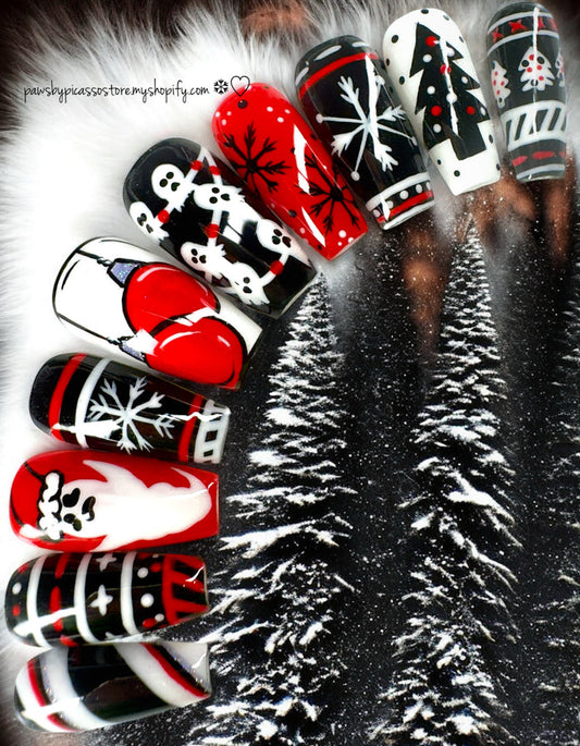 Dark Side of the North Pole - Paws By Picasso Dark Side of the North Pole