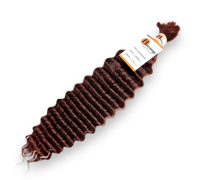 Deep Wave Bulk Hair Extensions for Braiding 100% Human Hair 100g