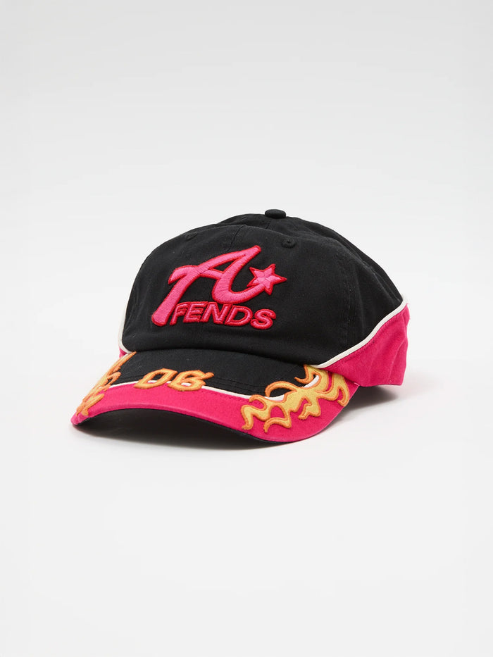 Derby - Recycled Panelled Cap | Black-Image 1