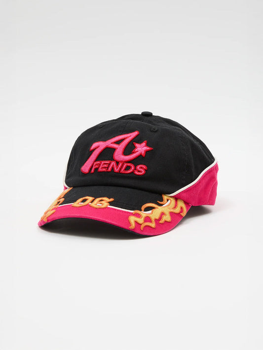 Derby - Recycled Panelled Cap | Black-Image 1