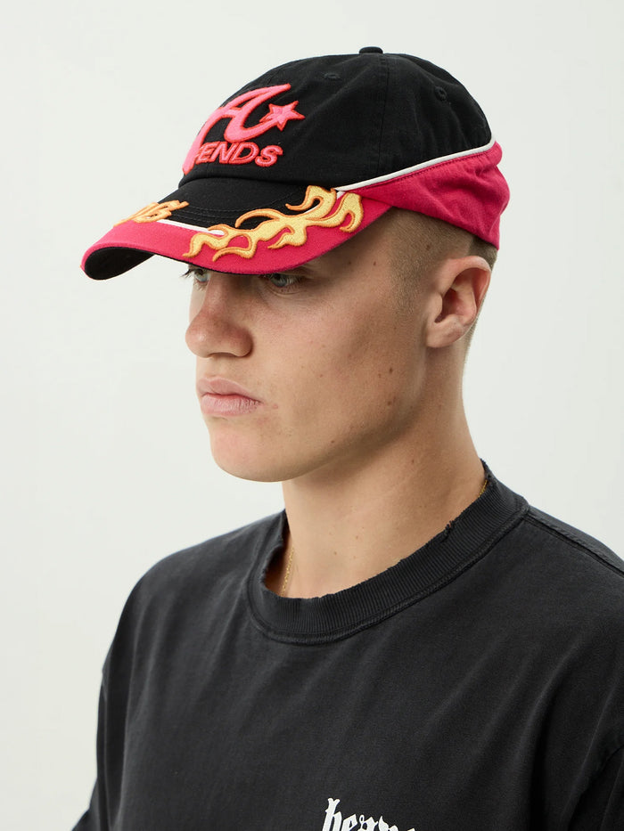 Derby - Recycled Panelled Cap | Black-Image 6