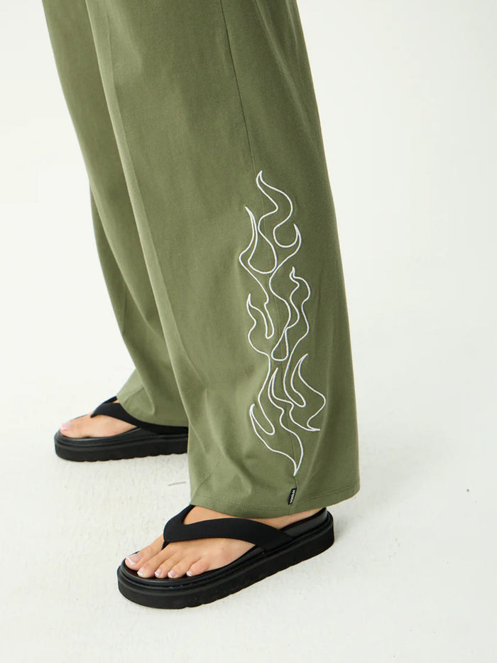 Dirts - Recycled Jersey Pant | Deep Olive-Image 6