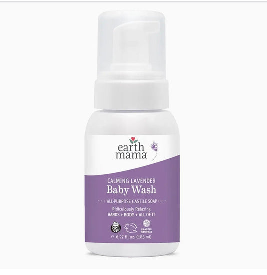 Earth Mama Calming Lavender Castile Baby Wash