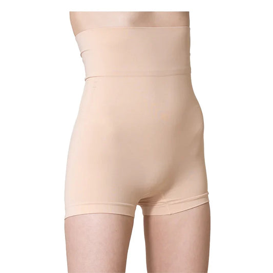 Eco High Waisted Shorts Peach