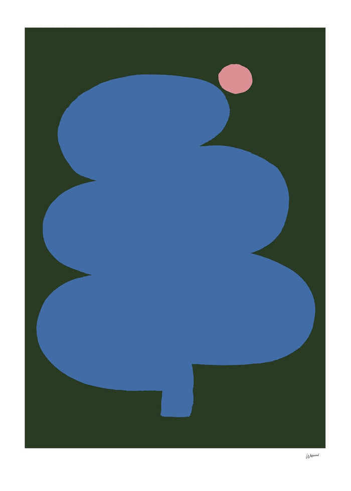 Fat Tree Pink Moon by Wensi Zhai