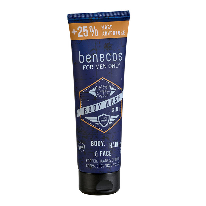 benecos 25% more body wash for men