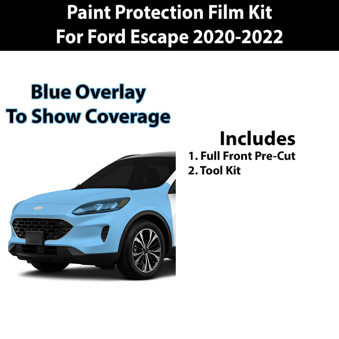 Fits Ford Escape 2020 - 2022 Precut Premium Paint Protection Film Clear Bra PPF Decal Film Kit - Bogar Tech Designs