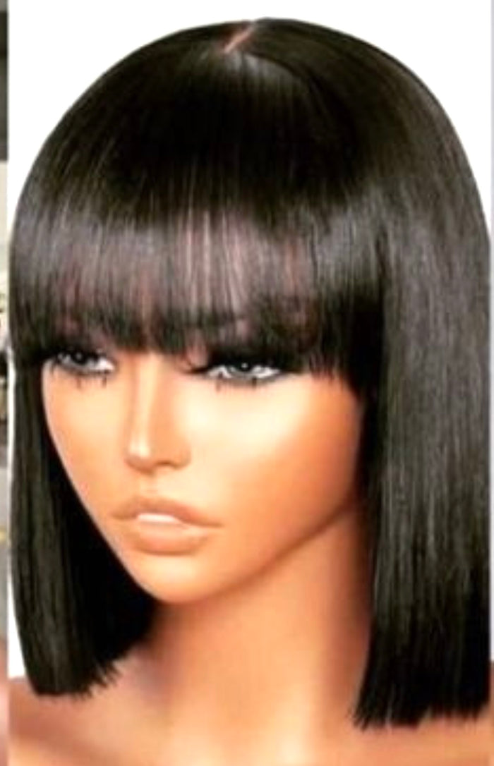 Fringe Bob with a natural look image 0