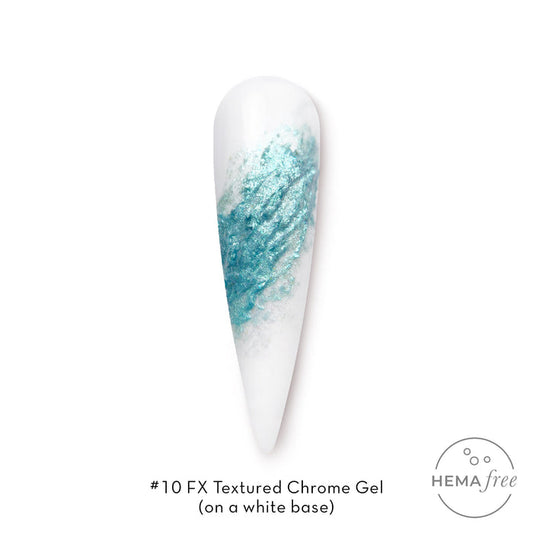 FX Textured Chrome Gel | Shade #10  5g Jar | Fuzion