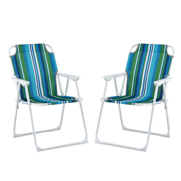 Gardeon Outdoor Chairs Folding Camping Chair Steel Portable Patio Furniture