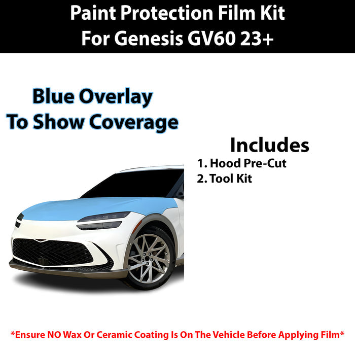 Fits Genesis GV60 2023+ Precut Premium Paint Protection Film Clear Bra PPF Decal Film Kit - Bogar Tech Designs