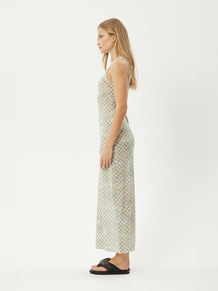 Glasshouse - Recycled Sheer Maxi Dress | Sand-Image 2