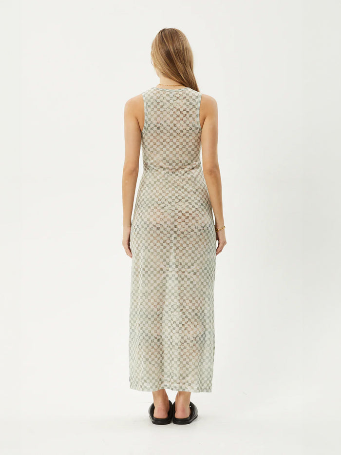 Glasshouse - Recycled Sheer Maxi Dress | Sand-Image 3