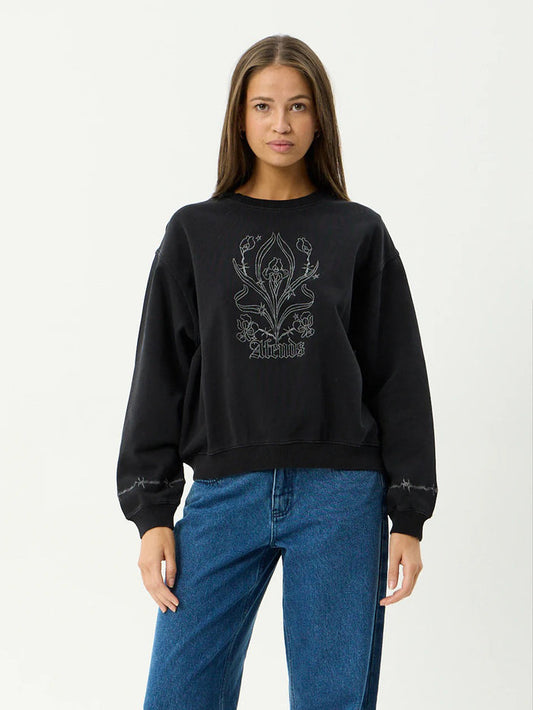 Good Nature - Recycled Crew Neck | Stone Black-Image 1