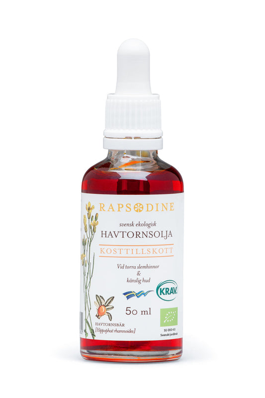 Havtornsolja Kosttillskott KRAV, 50 ml (6-pack)