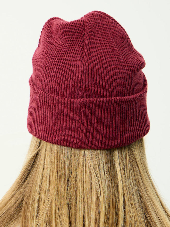 Hometown - Recycled Beanie | Burgundy-Image 4
