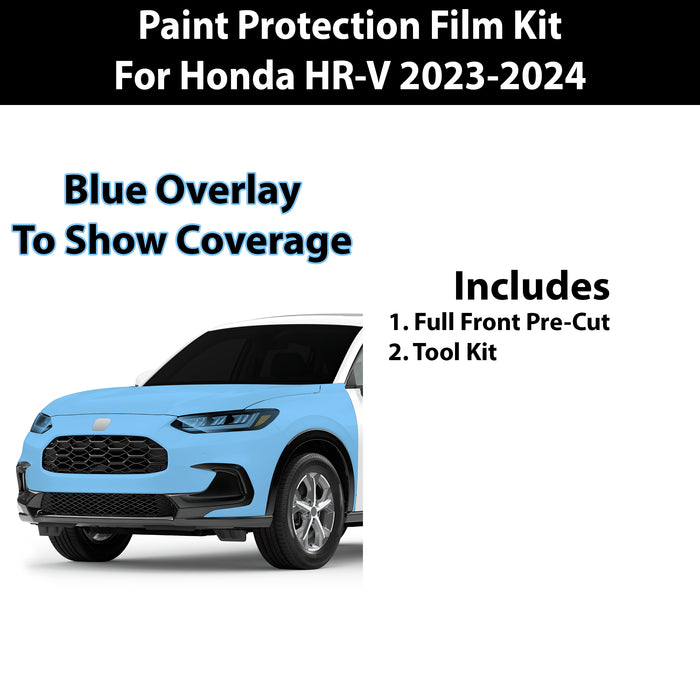Fits Honda HR - V 2023+ Precut Premium Paint Protection Film Clear Bra PPF Decal Film Kit Coverage - Bogar Tech Designs
