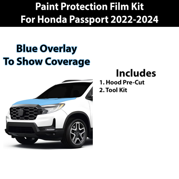 Fits Honda Passport 2022+ Precut Premium Paint Protection Film Clear Bra PPF Decal Film Kit Coverage - Bogar Tech Designs