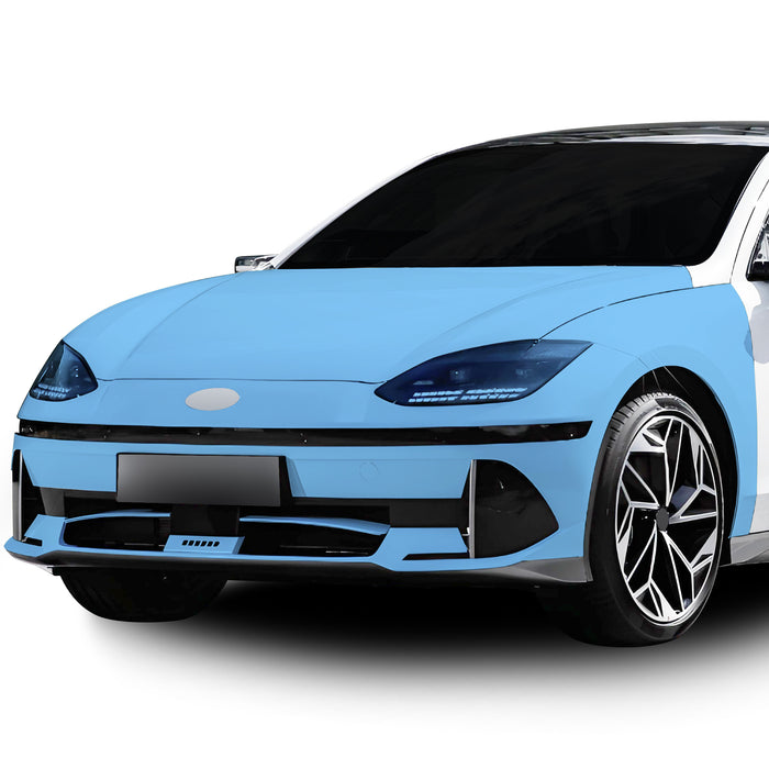 Fits Hyundai Ioniq 6 2023+ Precut Premium Paint Protection Film Clear Bra PPF Decal Film Kit Coverage - Bogar Tech Designs