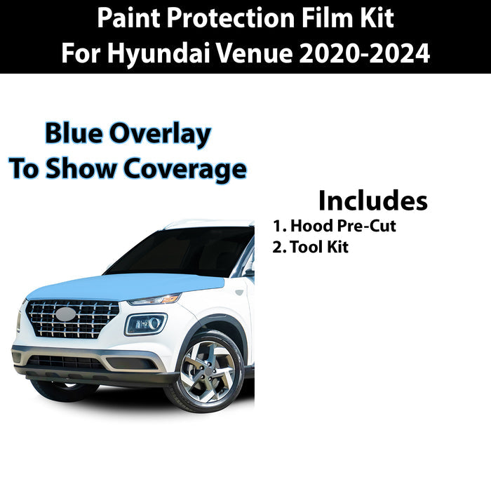 Fits Hyundai Venue 2020+ Precut Premium Paint Protection Film Clear Bra PPF Decal Film Kit - Bogar Tech Designs