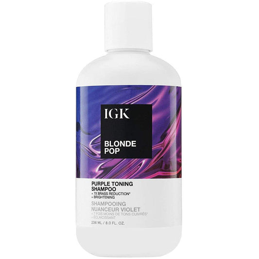 IGK Blonde POP Shampoo 8 oz - IGK | Artisan Hair Cary, Cary NC