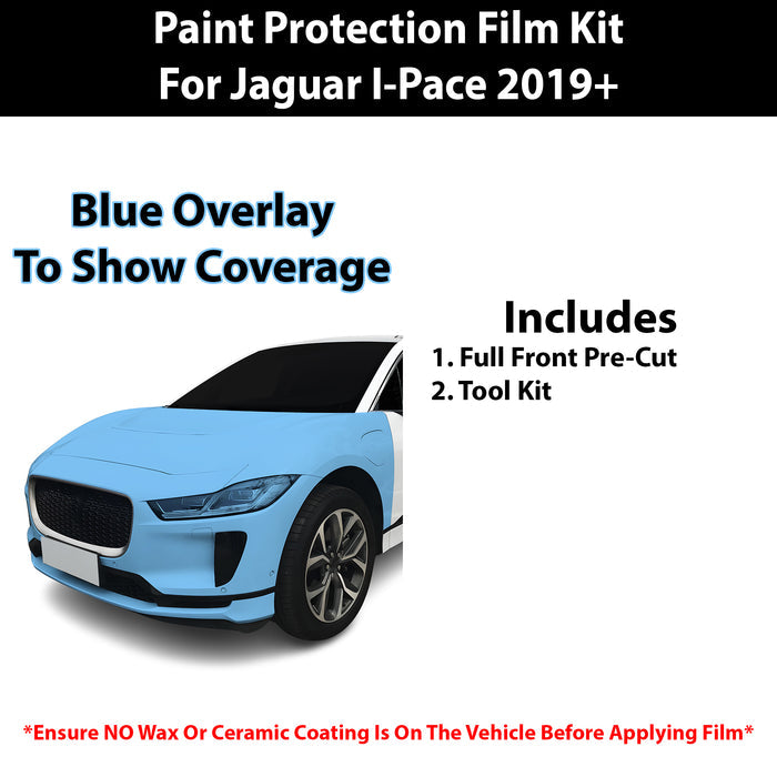 Fits Jaguar i - Pace 2019+ Precut Premium Paint Protection Film Clear Bra PPF Decal Film Kit Cover - Bogar Tech Designs