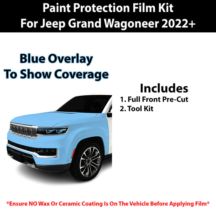 Fits Jeep Grand Wagoneer 2022+ Precut Premium Paint Protection Film Clear Bra PPF Decal Film Kit - Bogar Tech Designs