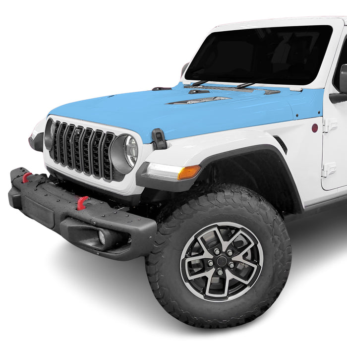 Fits Jeep Wrangler (Rubicon X) 2024+ Precut Premium Paint Protection Film Clear Bra PPF Decal Film Kit - Bogar Tech Designs