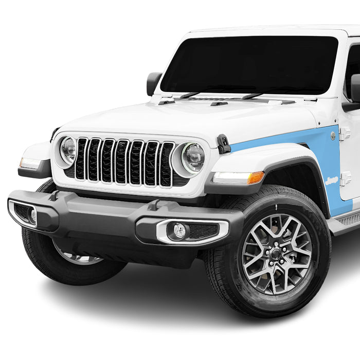 Fits Jeep Wrangler (Sahara) 2024+ Precut Premium Paint Protection Film Clear Bra PPF Decal Film Kit - Bogar Tech Designs