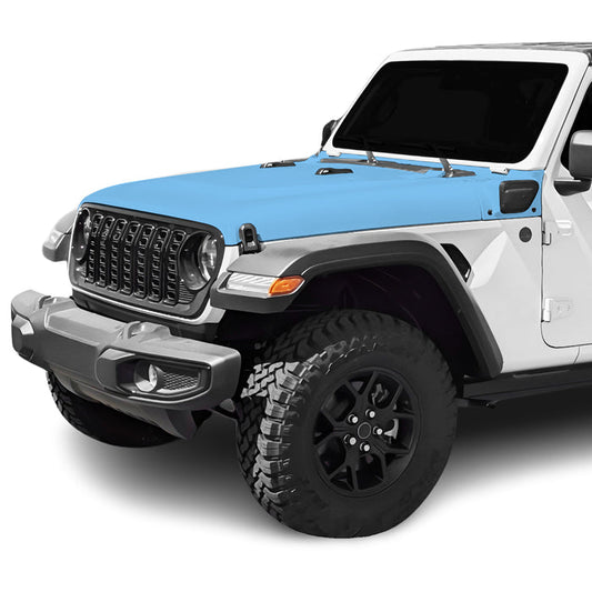 Fits Jeep Wrangler (Willys) 2024+ Precut Premium Paint Protection Film Clear Bra PPF Decal Film Kit - Bogar Tech Designs