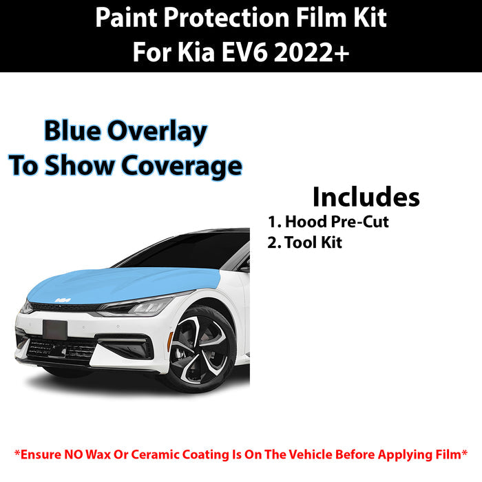 Fits Kia EV6 (Light/ Wind) 2022+ Precut Premium Paint Protection Film Clear Bra PPF Decal Film Kit - Bogar Tech Designs