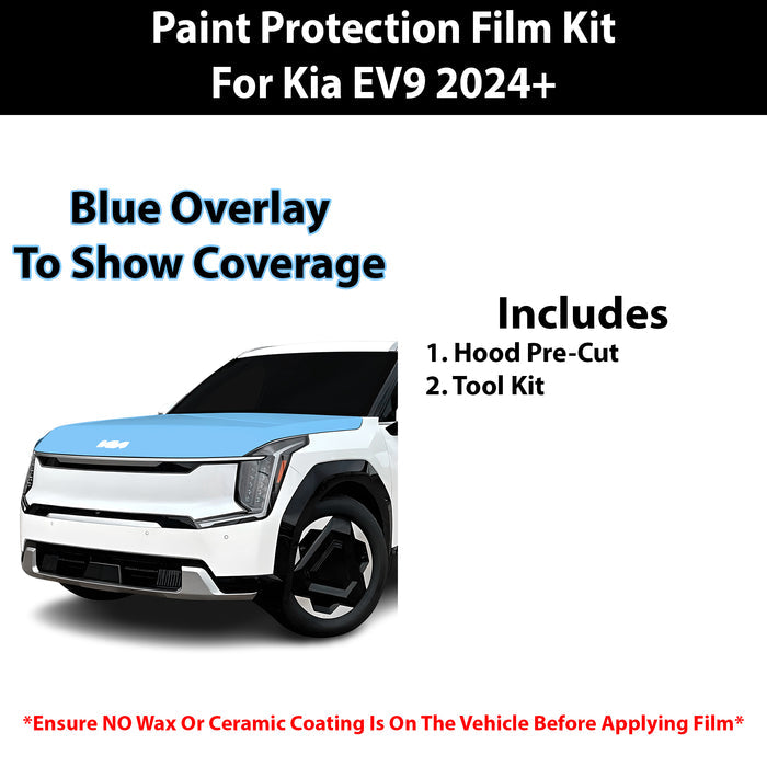 Fits Kia EV9 (GT - Line) 2024+ Precut Premium Paint Protection Film Clear Bra PPF Decal Film Kit - Bogar Tech Designs
