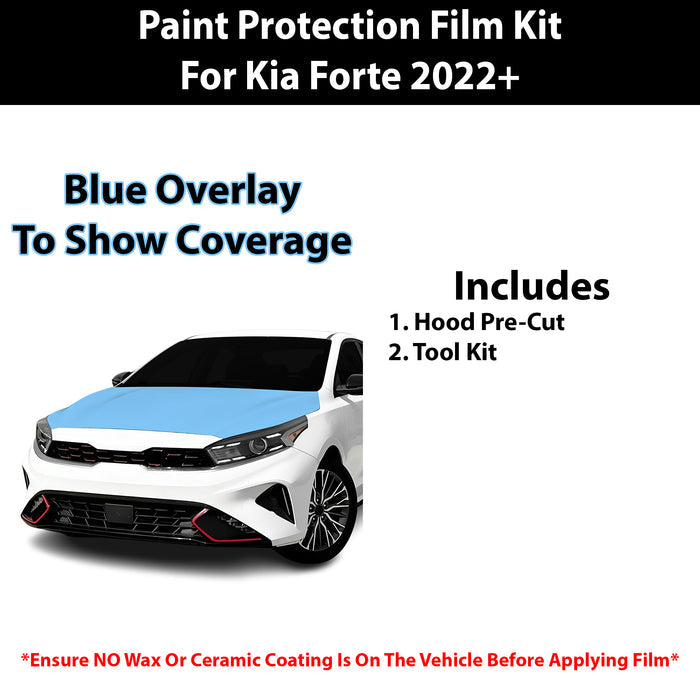 Fits Kia Forte 2022+ Precut Premium Paint Protection Film Clear Bra PPF Decal Film Kit - Bogar Tech Designs