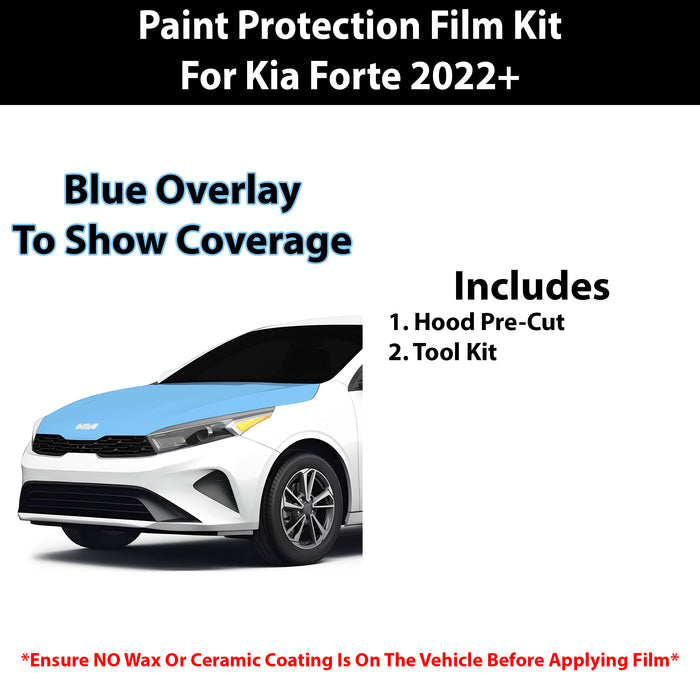 Fits Kia Forte (LX/LXS) 2022+ Precut Premium Paint Protection Film Clear Bra PPF Decal Film Kit Cover - Bogar Tech Designs